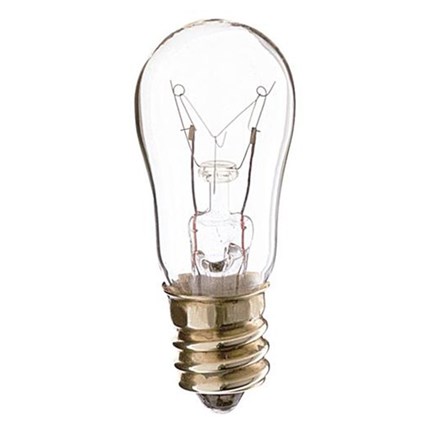 12S6/250V Satco S7812 12 Watt 250 Volt Incandescent Lamp