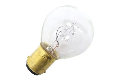 GE 15W Incandescent Sign/Indicator Lamp, S11, Decorative, 75V - 15S11/3DC