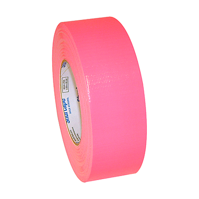 Pro Console Fluorescent Pink Flat Tape, 2 Inch x 60 Yards