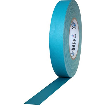 Pro Gaff Teal Cloth Gaffer Tape, 1 Inch x 55 Yards